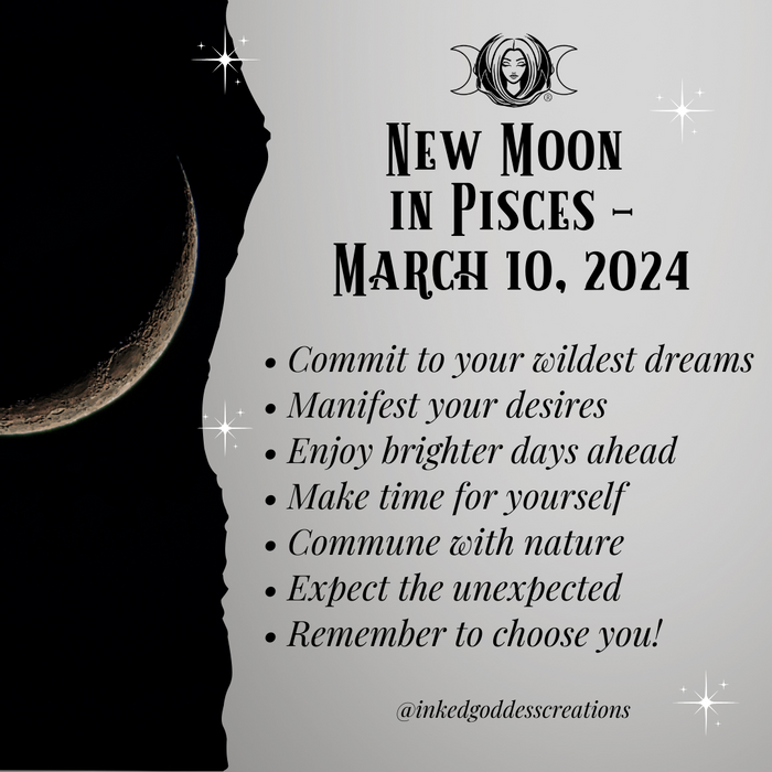 New Moon in Pisces – March 10, 2024