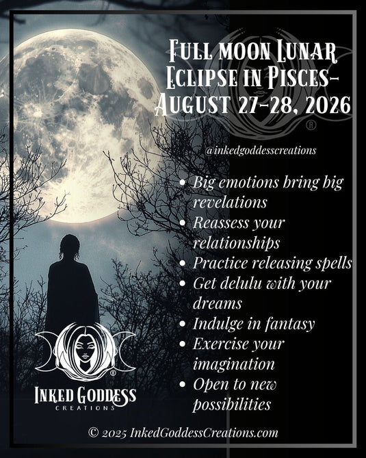 Full Moon Lunar Eclipse in Pisces – August 27-28, 2026