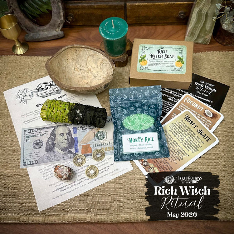 May 2026 Inked Goddess Creations Box: Rich Witch Ritual