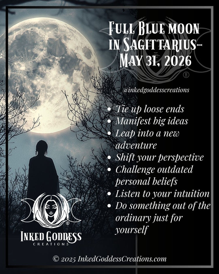 Full Blue Moon in Sagittarius – May 31, 2026