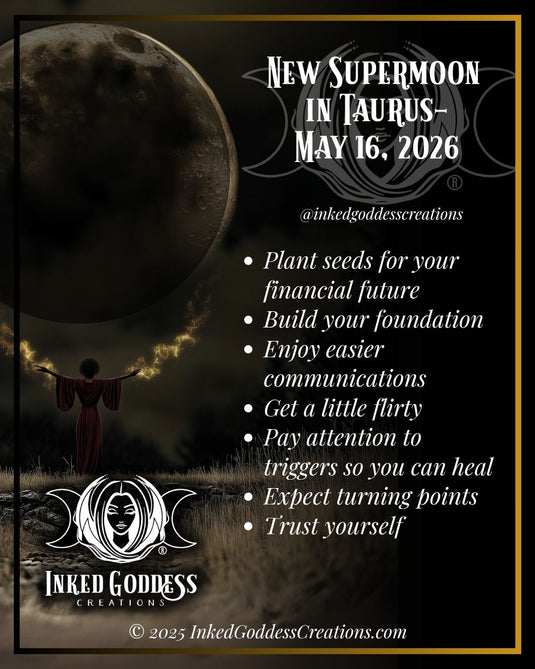 New Supermoon in Taurus – May 16, 2026