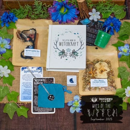 September 2025 Inked Goddess Creations Box: Ways of the Witch