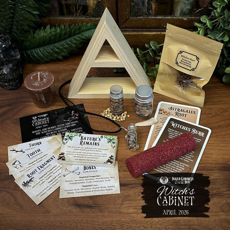 April 2026 Inked Goddess Creations Box: Witch's Cabinet