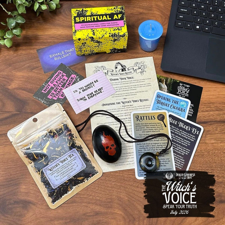 July 2026 Inked Goddess Creations Box: The Witch's Voice