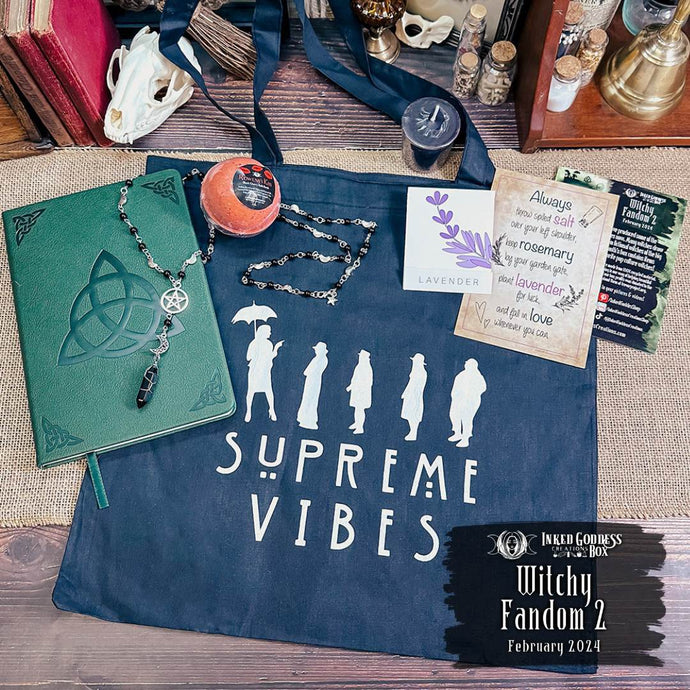 February 2024 Inked Goddess Creations Box: Witchy Fandom 2