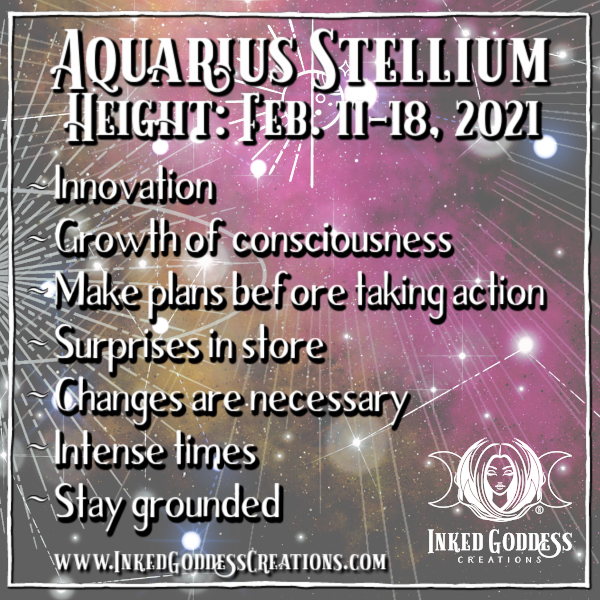 Aquarius Stellium: February 11-18, 2021
