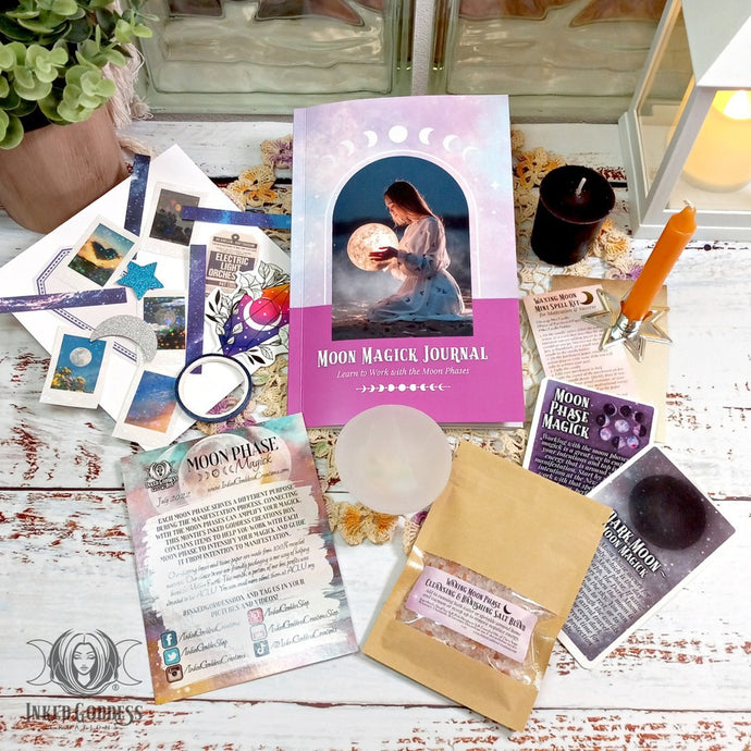 July 2022 Inked Goddess Creations Box: Moon Phase Magick