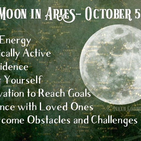 Full Moon in Aries- October 5, 2017