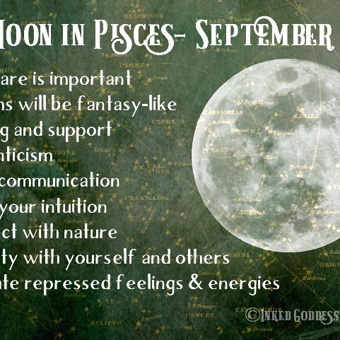 Full Moon in Pisces- September 6, 2017