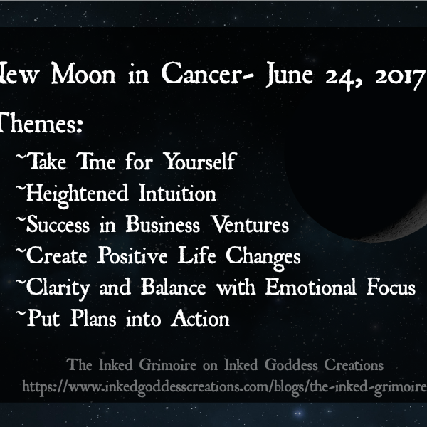 New Moon in Cancer- June 24, 2017