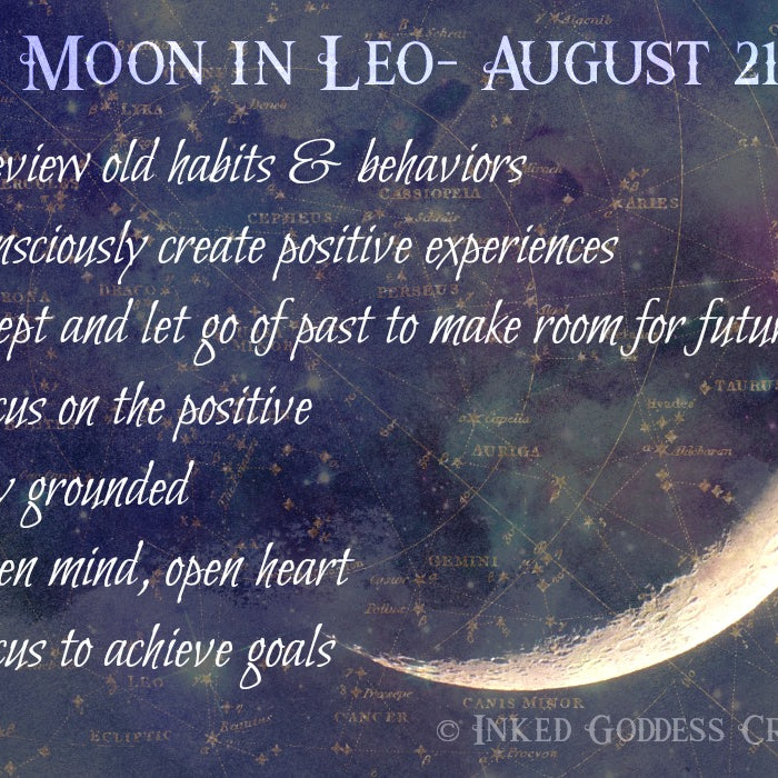 New Moon in Leo- August 21, 2017