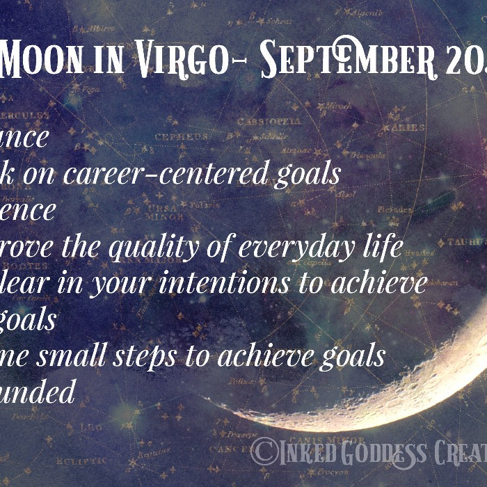 New Moon in Virgo- Sept 21, 2017