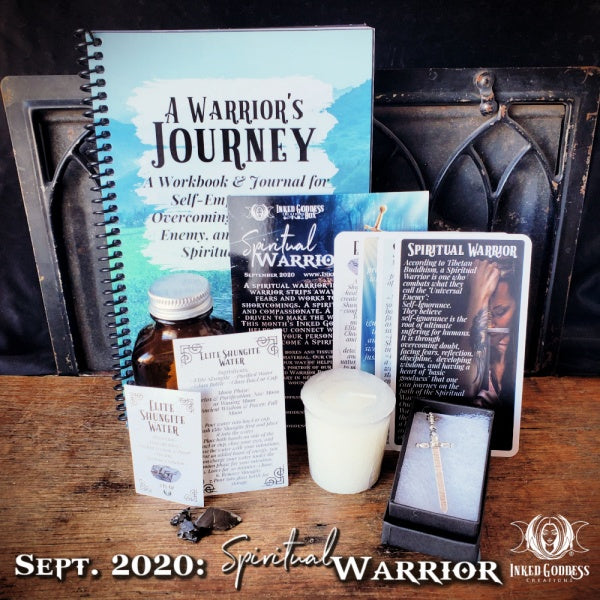 September 2020 Inked Goddess Creations Box: Spiritual Warrior