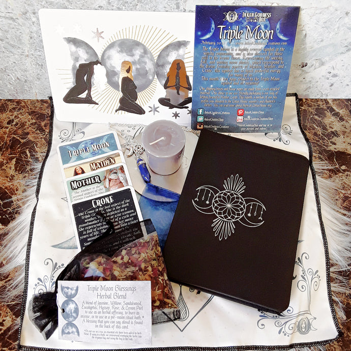 February 2021 Inked Goddess Creations Box: Triple Moon