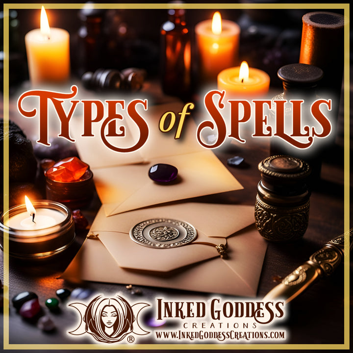 Types of Spells – Inked Goddess Creations
