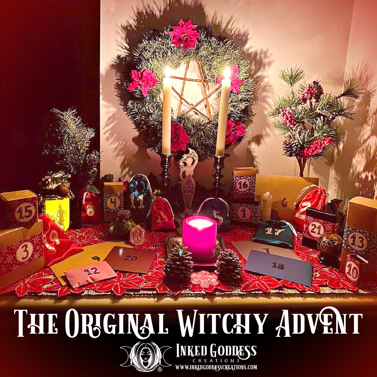 2023 Witchy Advent Calendar from Inked Goddess Creations