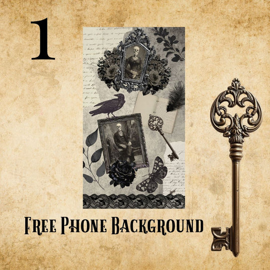 Spooky Phone Background Download- 31 Days of Samhain 2025