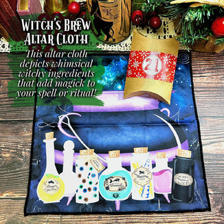 December 21- Witch's Brew Altar Cloth