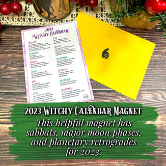 December 6- 2023 Witchy Calendar Magnet