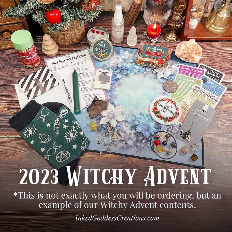 2024 Witchy Advent Calendar21 Days of Yule Gifts, Limited Edition Set