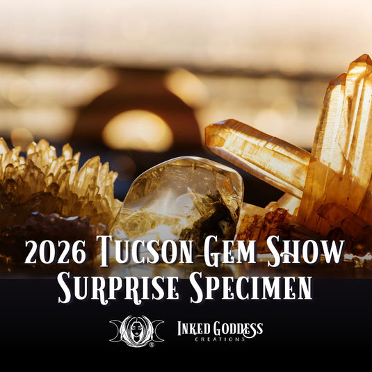 2026 Tucson Gem Show Surprise Specimen from Inked Goddess Creations