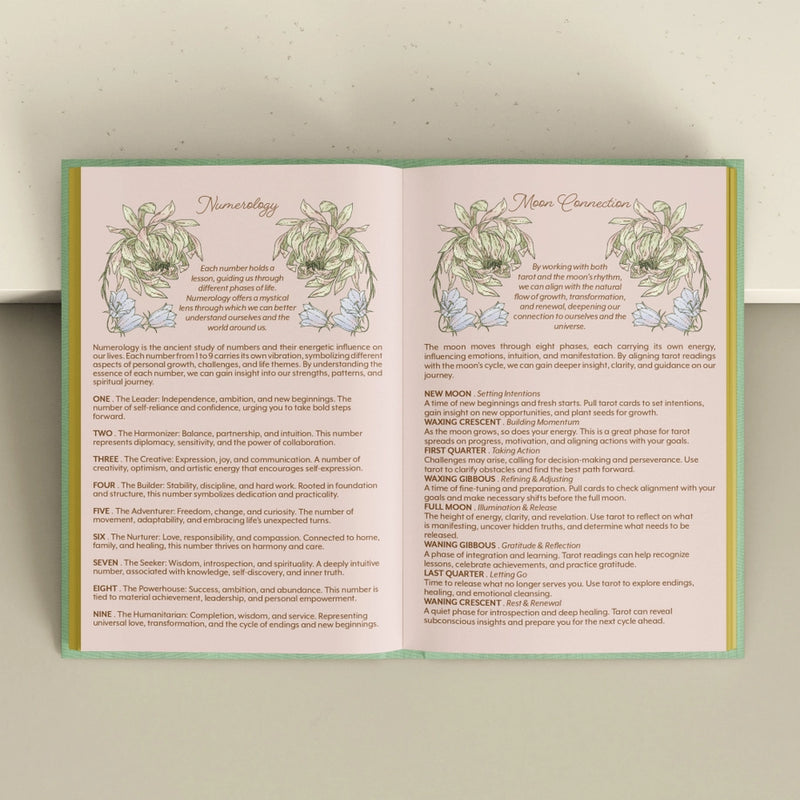 Load image into Gallery viewer, Tarot Companion Journal for Wild Divination
