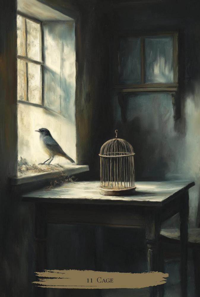 Load image into Gallery viewer, Haunted Cottage Oracle Kit for Shadow Work
