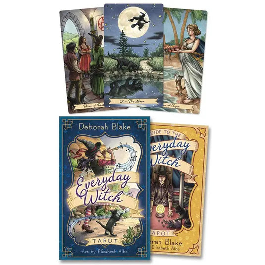 Everyday Witch Tarot Deck for Favorable Fortunes