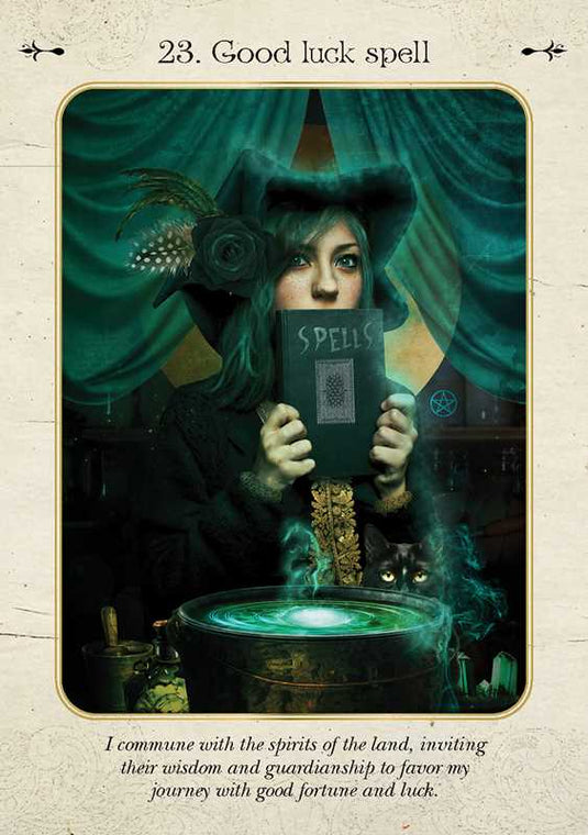 Kitchen Witch Oracle Deck for Herbal Magick