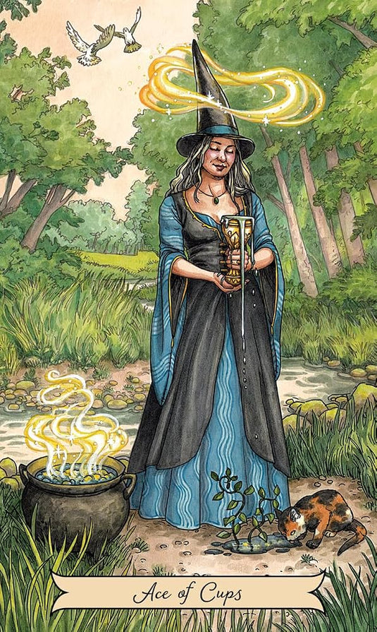 Everyday Witch Tarot Deck for Favorable Fortunes