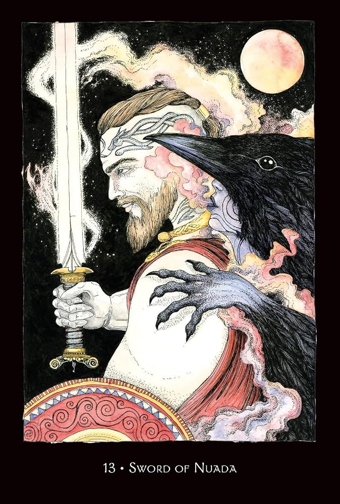 Load image into Gallery viewer, Call of the Morrigan Oracle Deck for Your Inner Warrior
