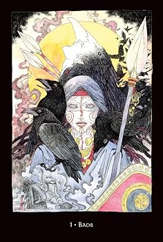 Load image into Gallery viewer, Call of the Morrigan Oracle Deck for Your Inner Warrior
