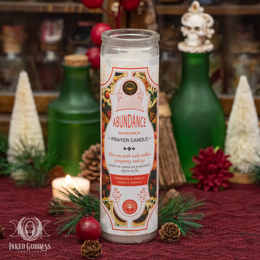 Abundance 7-Day Candle for Prosperity Spells