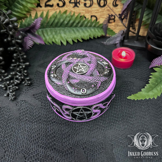 Alchemist Snake Box for Casting Dark Feminine Magick