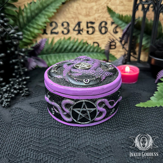 Alchemist Snake Box for Casting Dark Feminine Magick