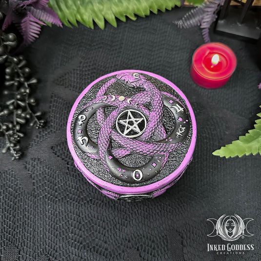 Alchemist Snake Box for Casting Dark Feminine Magick