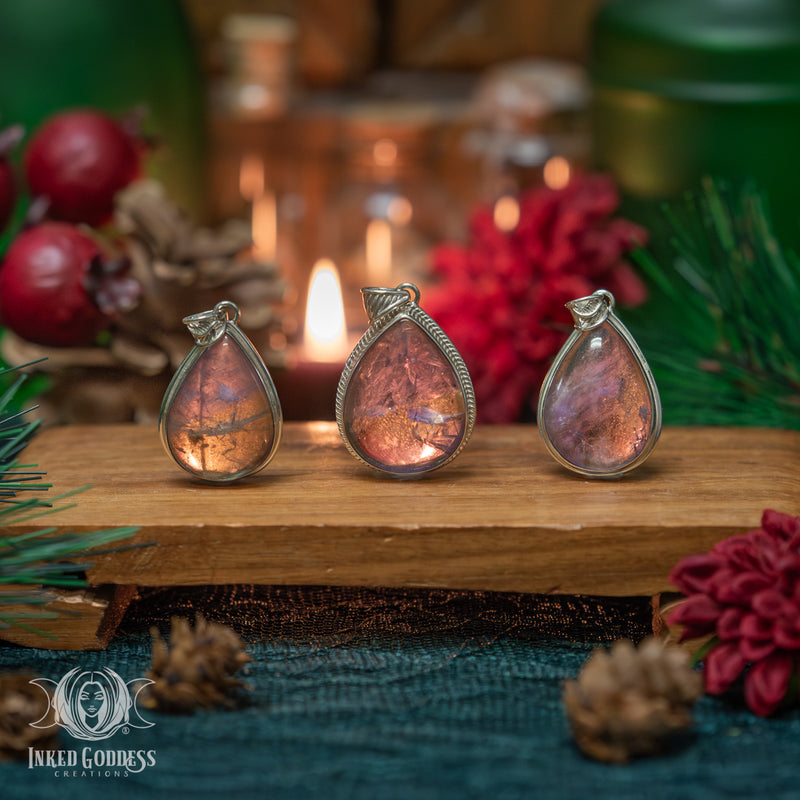 Load image into Gallery viewer, Ametrine Sterling Silver Necklace for Mental Focus
