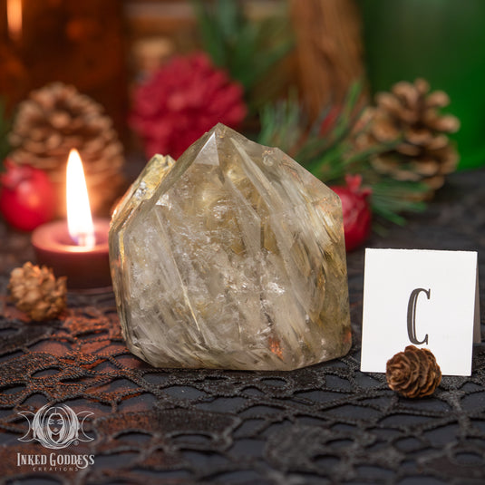 Amphibole Quartz Geometric for Amplified Psychic Energy