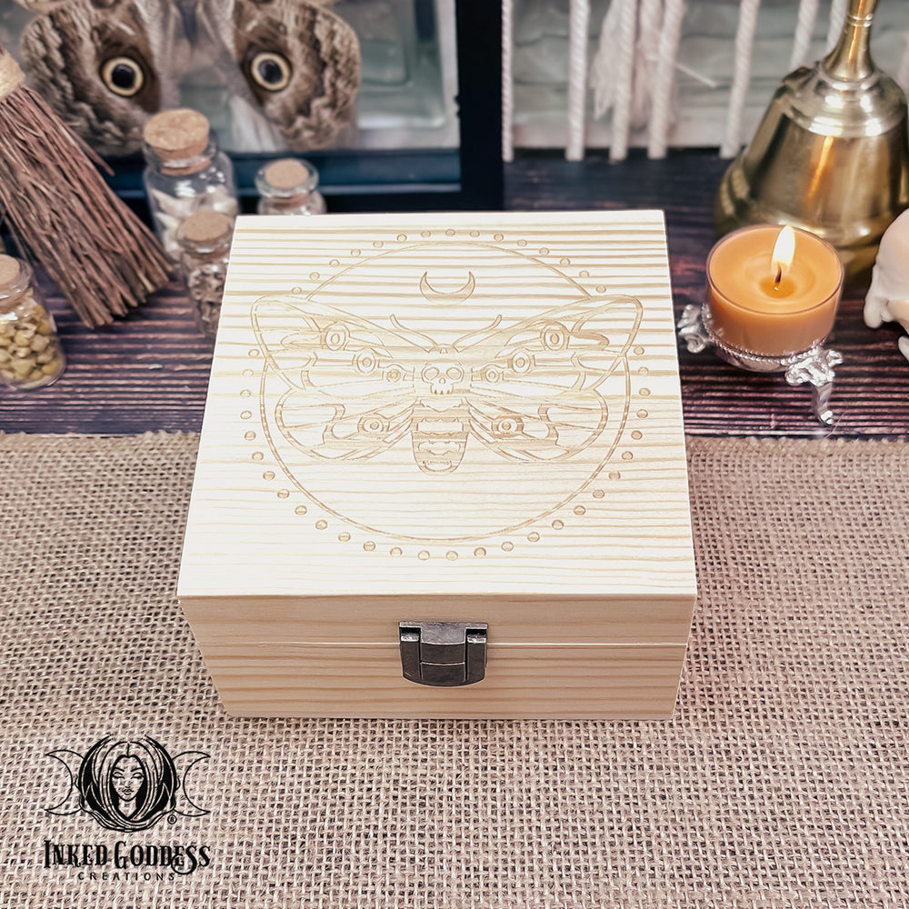 Ancestor Message Wooden Altar Box for Spirit Communication