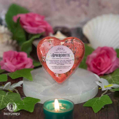 Aphrodite Bath Bomb for Beauty and Love