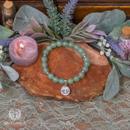 Aries Green Aventurine Bracelet for Expressive Leadership