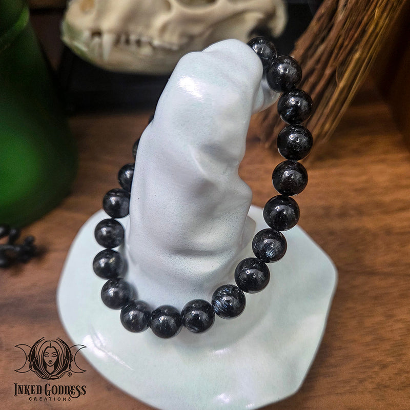 Load image into Gallery viewer, Astrophyllite Bracelet for Authentic AF Power
