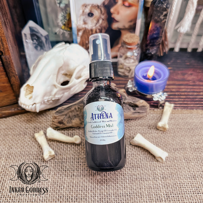 Athena Goddess Mist for Wisdom and Decision Making