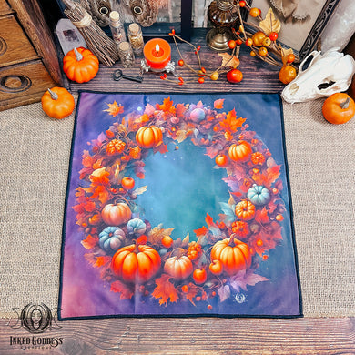 Autumn Altar Cloth for Abundance Magick