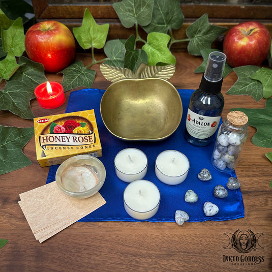 Avalon Vintage Brass Apple Dish Kit- OOAK