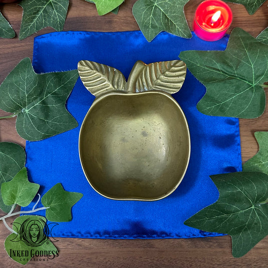 Avalon Vintage Brass Apple Dish Kit- OOAK