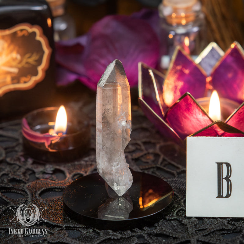 Load image into Gallery viewer, Black Phantom Quartz for Spiritual Growth
