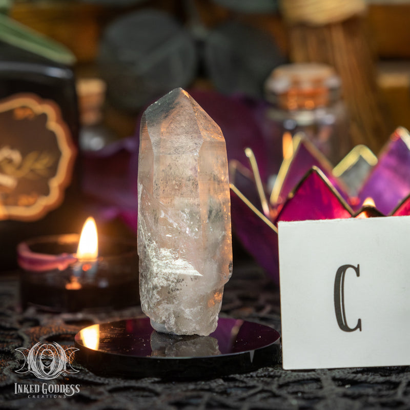 Load image into Gallery viewer, Black Phantom Quartz for Spiritual Growth
