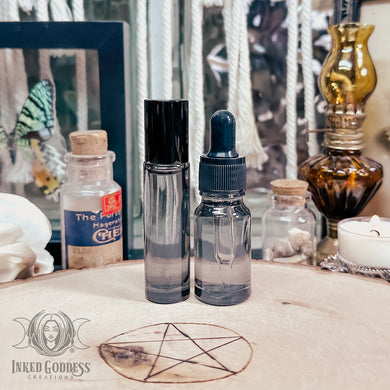Past Spell Oil Request from Inked Goddess Creations.