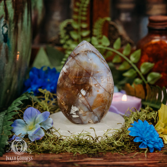 Blue Opal Flame for Imaginative Energy